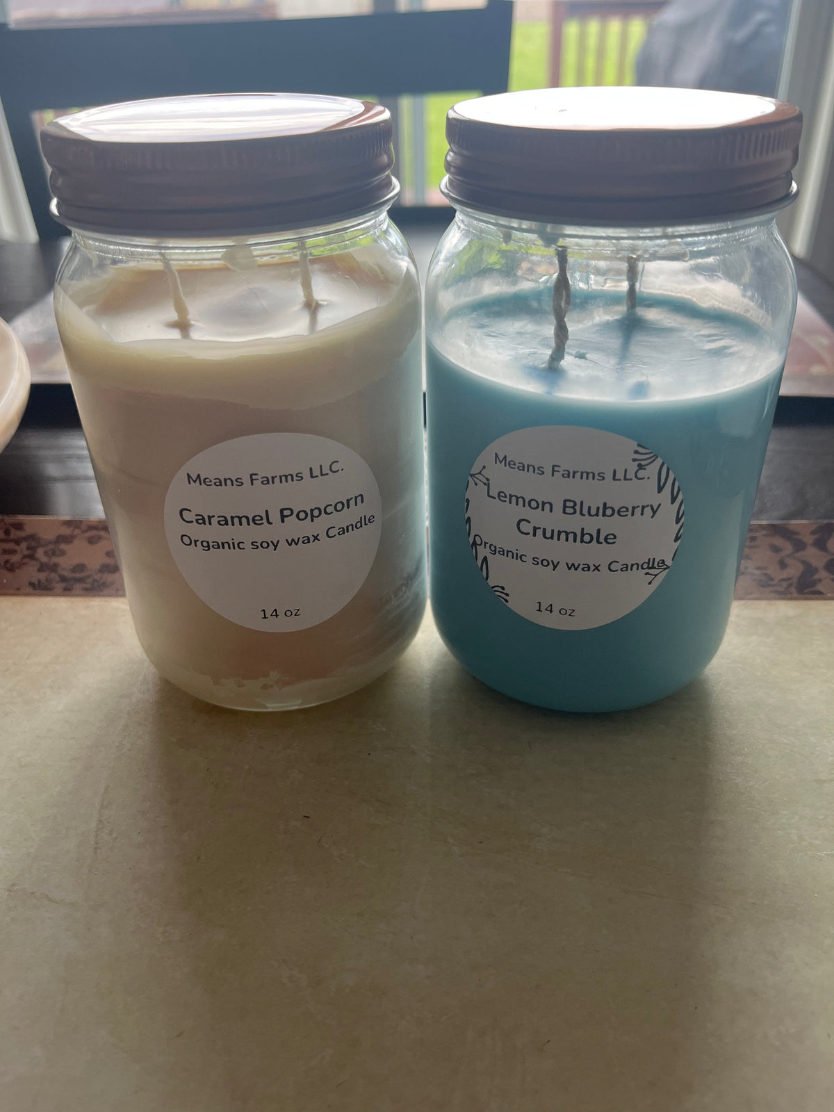 Hand Made Organic Soy Wax Candles