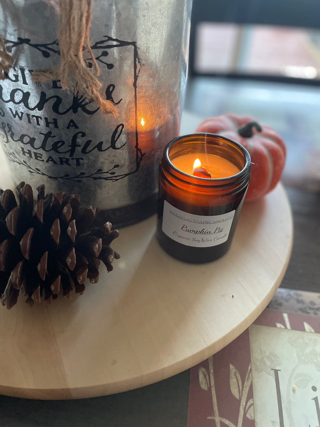 Hand Crafted Organic Soy Wax Candles