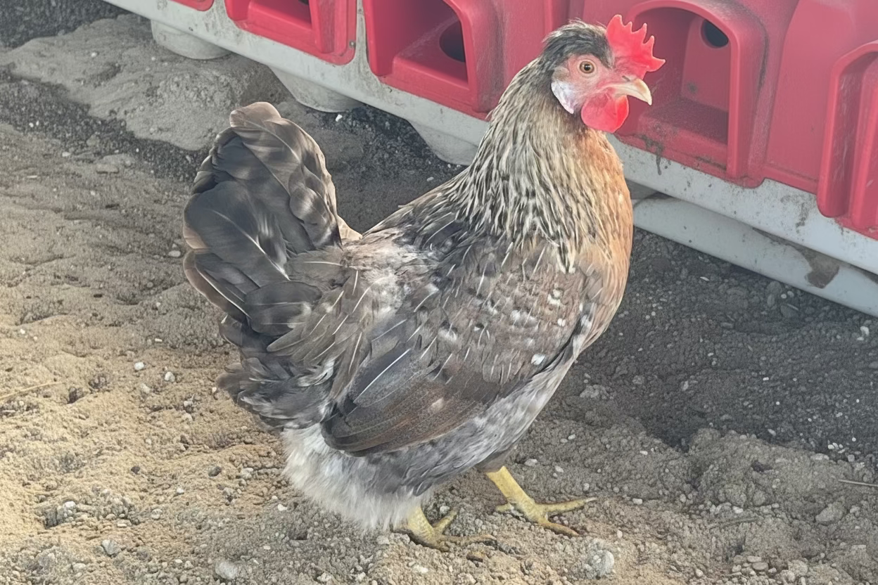 Exhibition Line Cream Crested Legbar Homozygous Blue Line